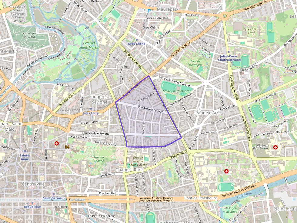 Appartement 85 m² quatre pièces à vendre à Rennes