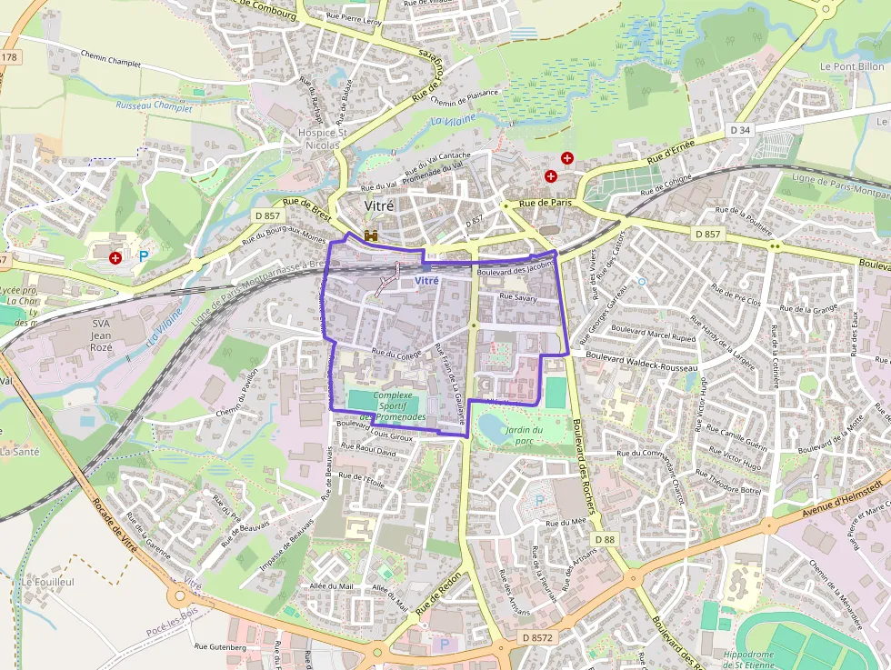 Appartement 29 m² deux pieces à vendre à Vitré