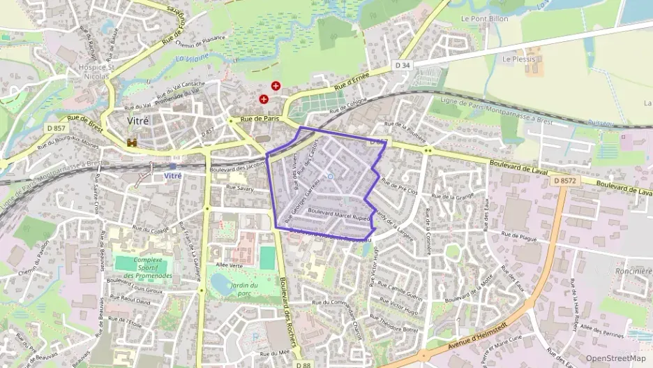 Appartement 64 m² trois pièces à vendre à Vitré Appartement 64 m² trois pièces à vendre à Vitré