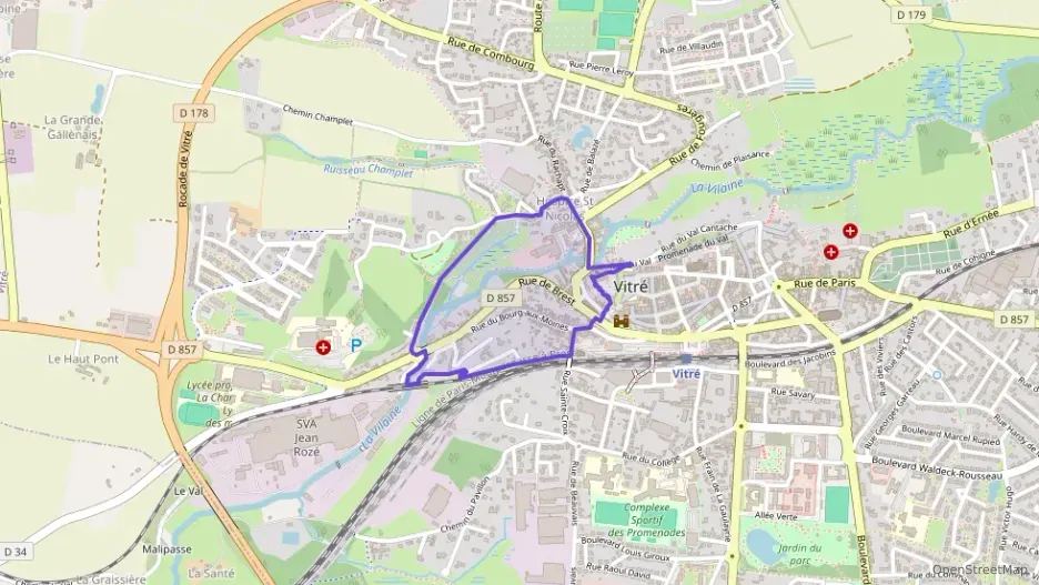 Appartement 55 m² deux pieces à vendre à Vitré