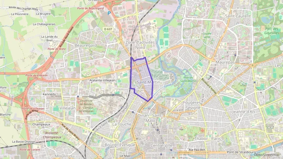 Appartement 56 m² trois pièces à vendre à Rennes