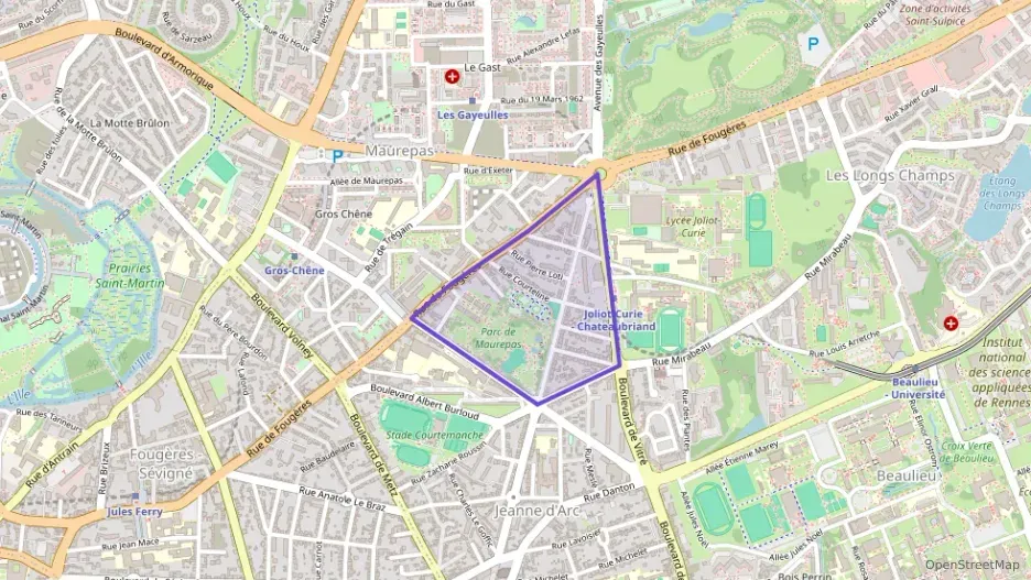 Appartement 44 m² deux pieces à vendre à Rennes