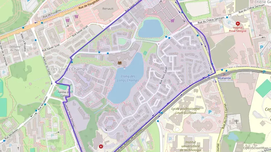 Appartement 20 m² une piece à vendre à Rennes Appartement 20 m² une piece à vendre à Rennes