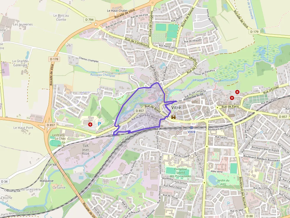 Appartement 66 m² trois pièces à vendre à Vitré