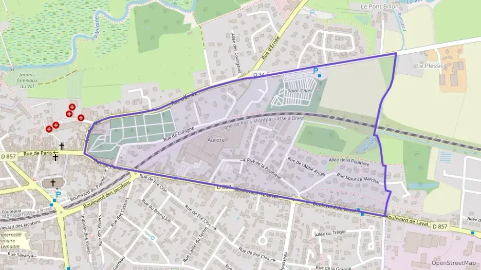 Appartement 39 m² deux pieces à vendre à Vitré