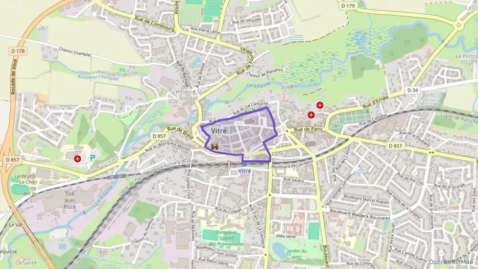 Appartement 37 m² une piece à vendre à Vitré Appartement 37 m² une piece à vendre à Vitré