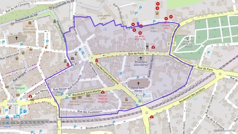 Appartement 60 m² trois pièces à vendre à Vitré Appartement 60 m² trois pièces à vendre à Vitré