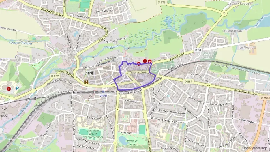 Appartement 36 m² une piece à vendre à Vitré Appartement 36 m² une piece à vendre à Vitré