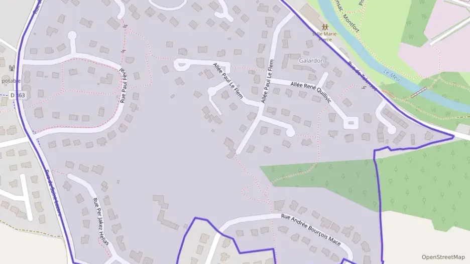 Appartement 50 m² deux pieces à vendre à Montfort-sur-Meu Appartement 50 m² deux pieces à vendre à Montfort-sur-Meu