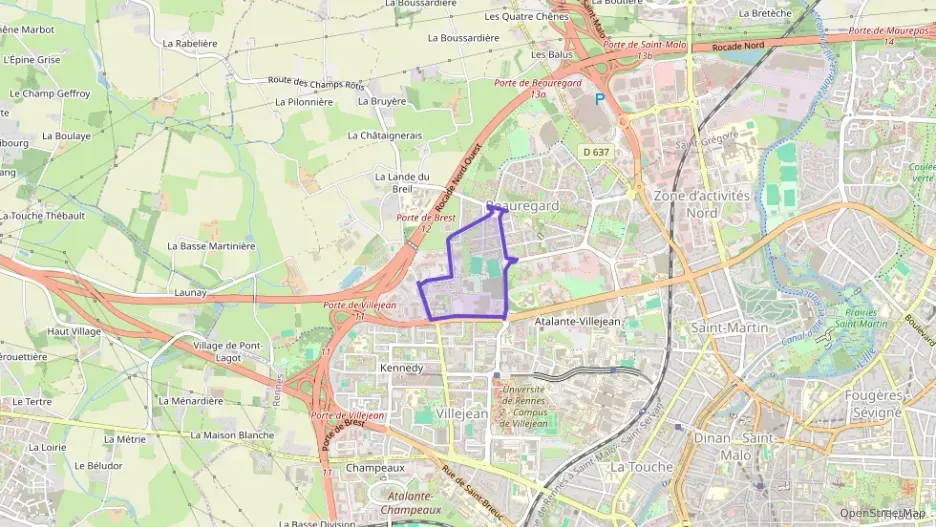 Appartement 76 m² quatre pièces à vendre à Rennes