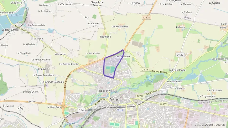 Appartement 61 m² trois pièces à vendre à Vitré Appartement 61 m² trois pièces à vendre à Vitré