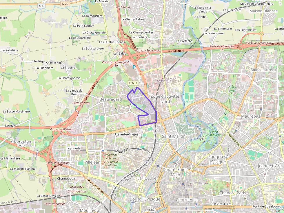 Appartement 62 m² trois pièces à vendre à Rennes