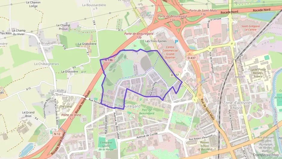 Appartement 66 m² trois pièces à vendre à Rennes