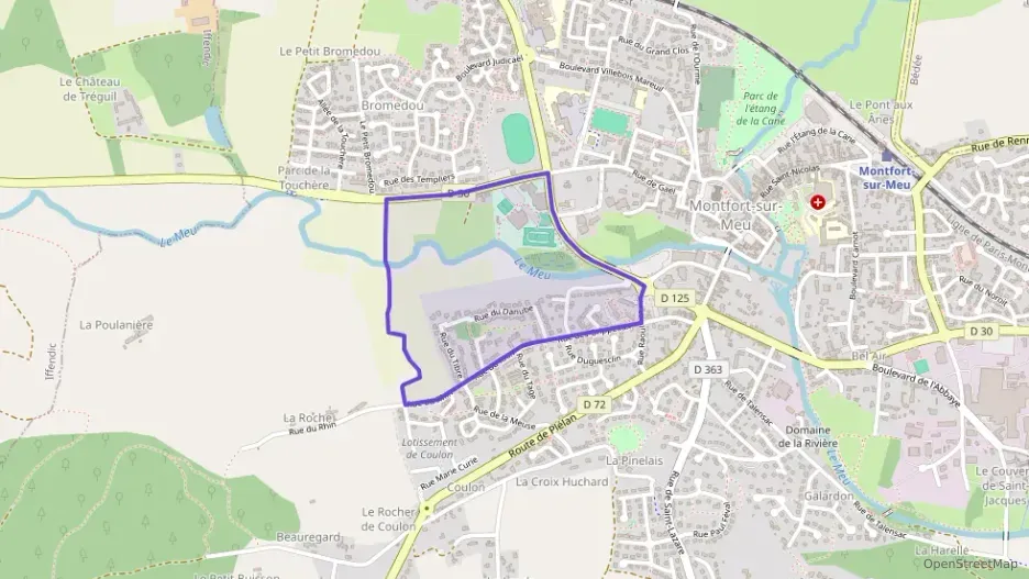 Appartement 61 m² deux pieces à vendre à Montfort-sur-Meu Appartement 61 m² deux pieces à vendre à Montfort-sur-Meu