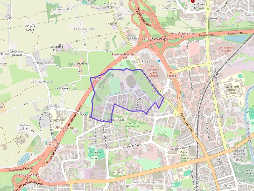 Appartement 65 m² trois pièces à vendre à Rennes