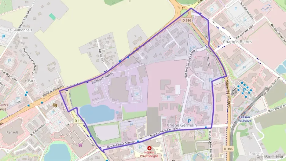 Appartement 21 m² une piece à vendre à Cesson-Sévigné Appartement 21 m² une piece à vendre à Cesson-Sévigné