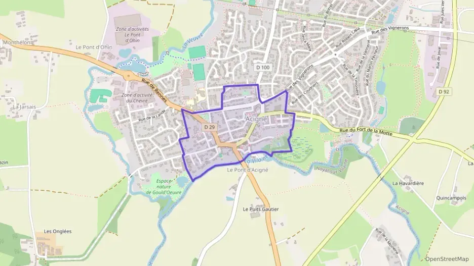 Appartement 70 m² quatre pièces à vendre à Acigné