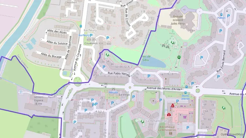 Appartement 53 m² deux pieces à vendre à Rennes Appartement 53 m² deux pieces à vendre à Rennes