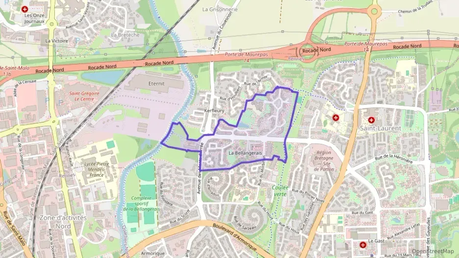 Appartement 53 m² deux pieces à vendre à Rennes Appartement 53 m² deux pieces à vendre à Rennes