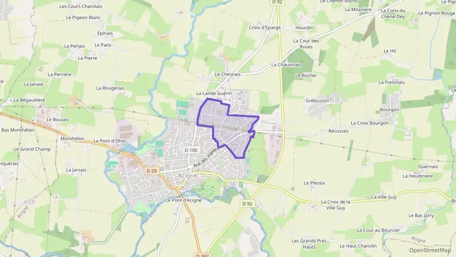 Appartement 62 m² trois pièces à vendre à Acigné Appartement 62 m² trois pièces à vendre à Acigné