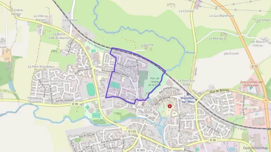 Appartement 39 m² deux pieces à vendre à Montfort-sur-Meu Appartement 39 m² deux pieces à vendre à Montfort-sur-Meu