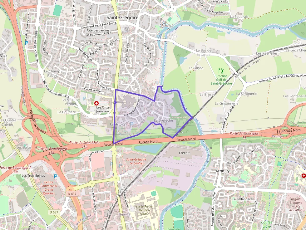 Appartement 60 m² trois pièces à vendre à Saint-Grégoire