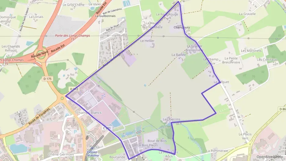 Appartement 77 m² trois pièces à vendre à Cesson-Sévigné