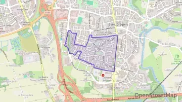 Appartement de deux pièces 42 m² à vendre  à Saint-Grégoire