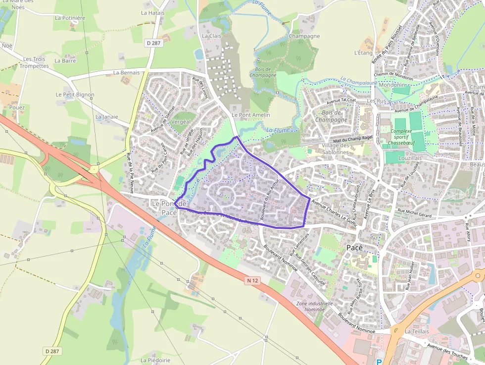 Appartement 44 m² deux pieces à vendre à Pacé