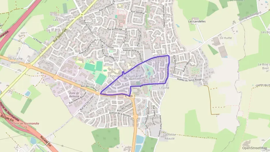 Appartement 75 m² trois pièces à vendre à Thorigné-Fouillard Appartement 75 m² trois pièces à vendre à Thorigné-Fouillard