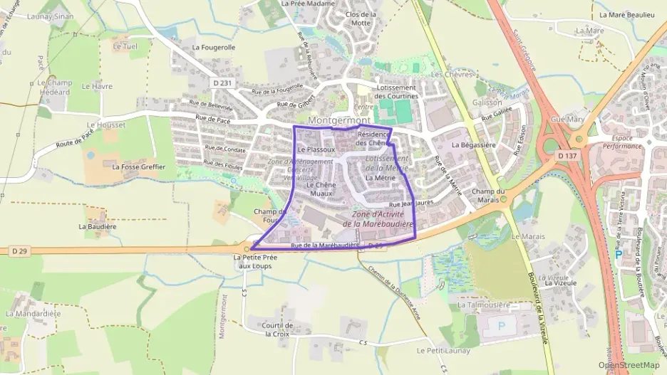 Appartement 39 m² deux pieces à vendre à Montgermont Appartement 39 m² deux pieces à vendre à Montgermont