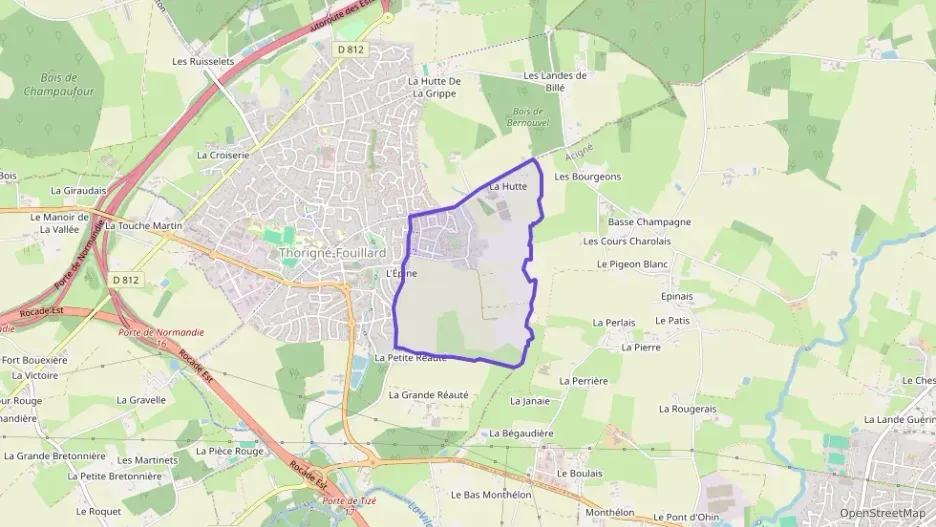 Appartement 75 m² quatre pièces à vendre à Thorigné-Fouillard