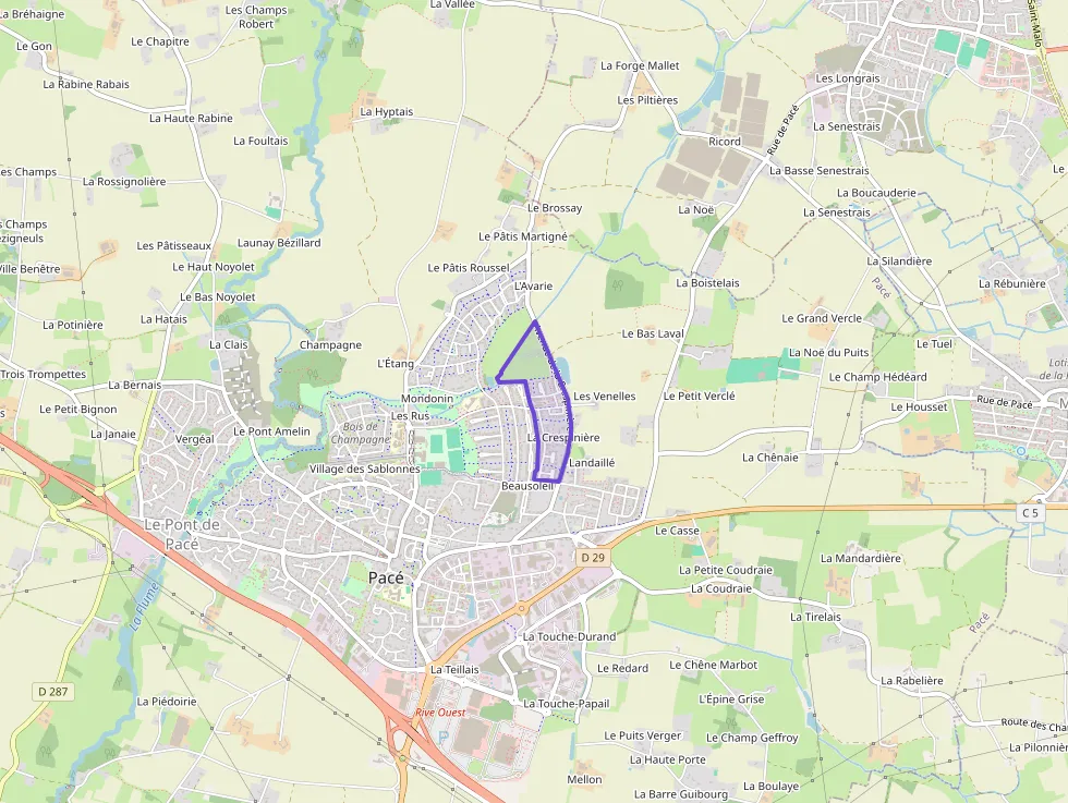 Appartement 63 m² trois pièces à vendre à Pacé