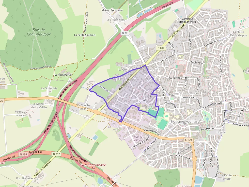 Appartement 64 m² trois pièces à vendre à Thorigné-Fouillard