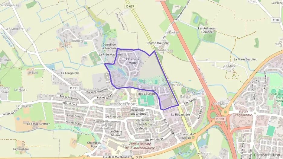 Appartement 42 m² deux pieces à vendre à Montgermont Appartement 42 m² deux pieces à vendre à Montgermont