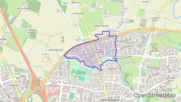 Appartement de trois pièces 62 m² à vendre  à Saint-Grégoire