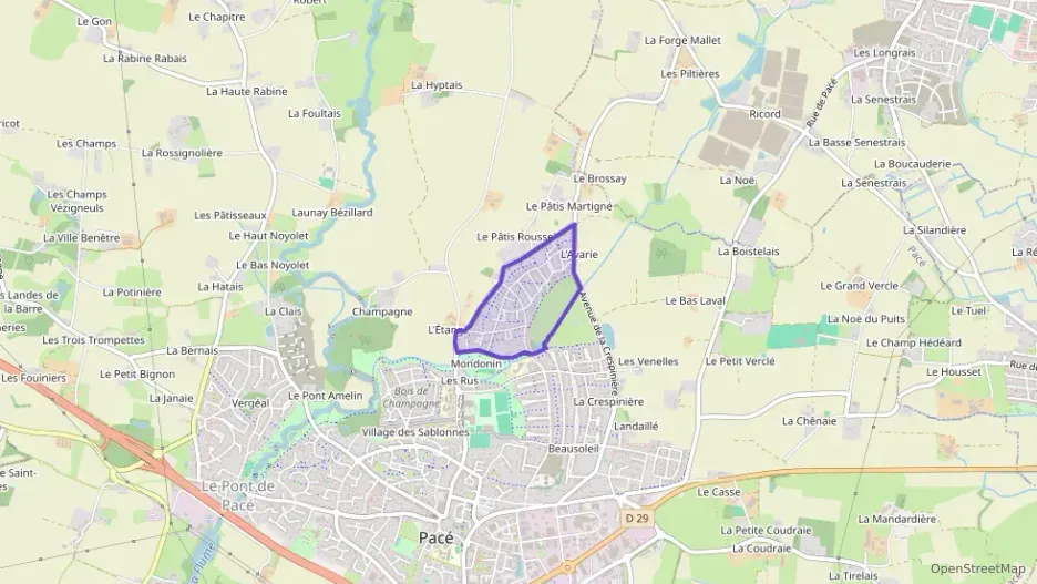 Appartement 75 m² quatre pièces à vendre à Pacé Appartement 75 m² quatre pièces à vendre à Pacé