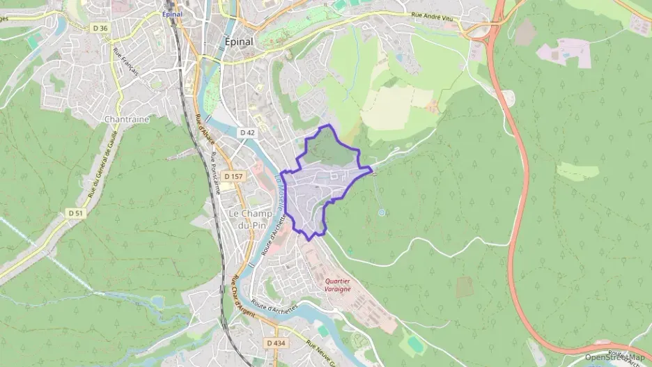 Appartement 129 m² cinq pièces à vendre à Épinal