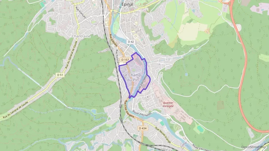 Appartement 74 m² trois pièces à vendre à Épinal