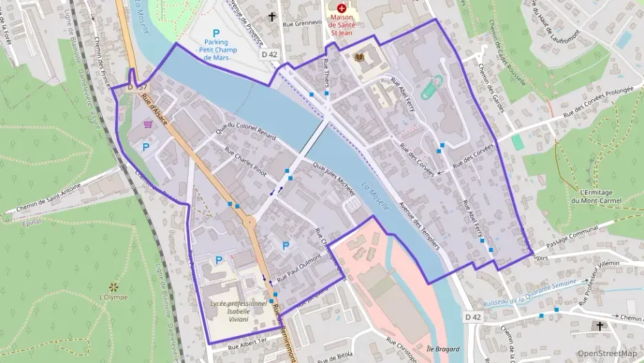 Appartement 20 m² une piece à vendre à Épinal