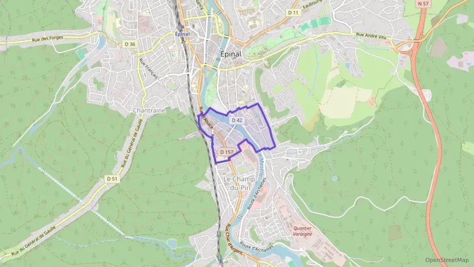 Appartement 20 m² une piece à vendre à Épinal