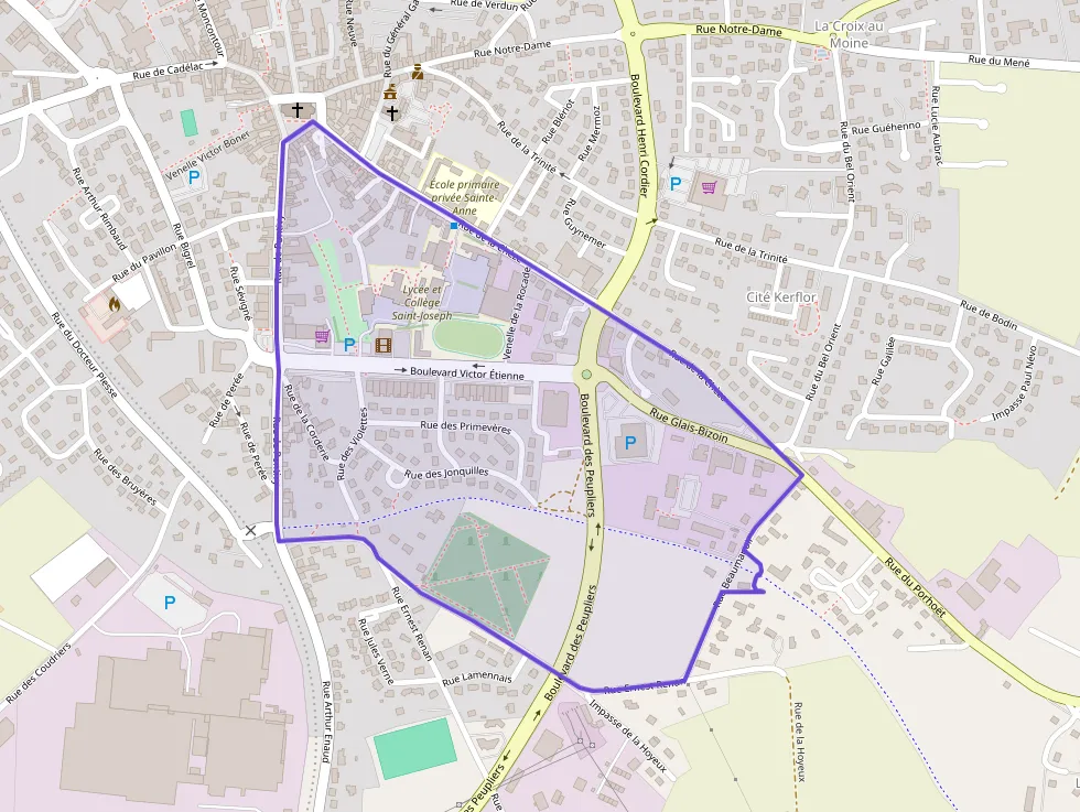 Appartement 55 m² trois pièces à vendre à Loudéac