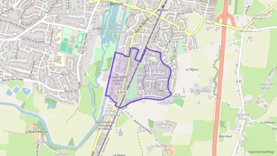 Appartement 61 m² trois pièces à vendre à Betton Appartement 61 m² trois pièces à vendre à Betton