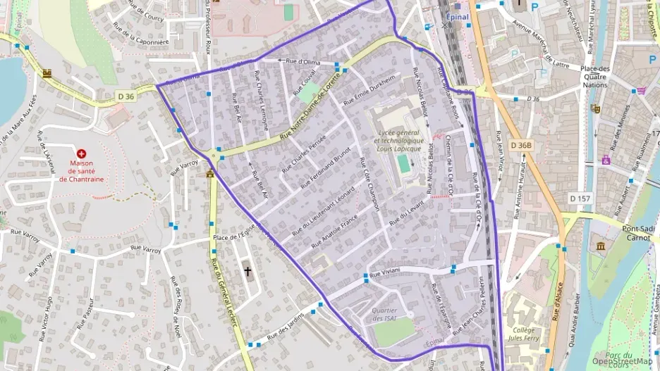 Appartement 66 m² trois pièces à vendre à Épinal