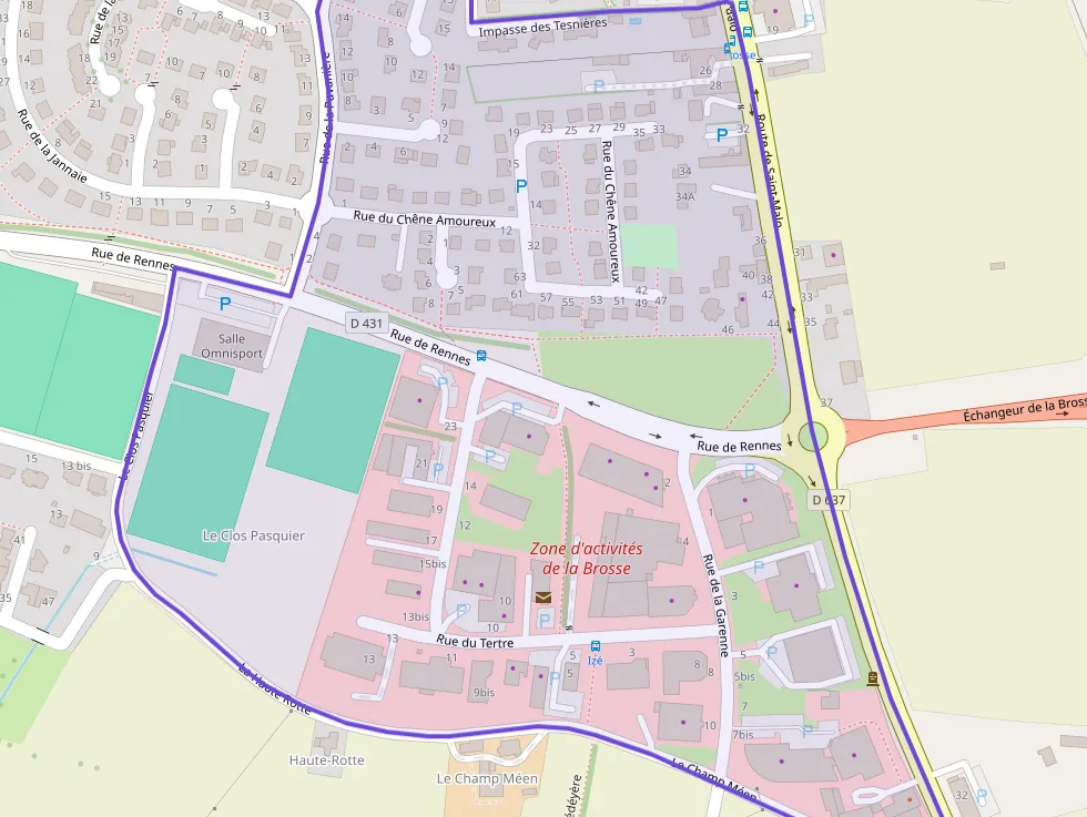 Appartement 59 m² trois pièces à vendre à La Chapelle-des-Fougeretz