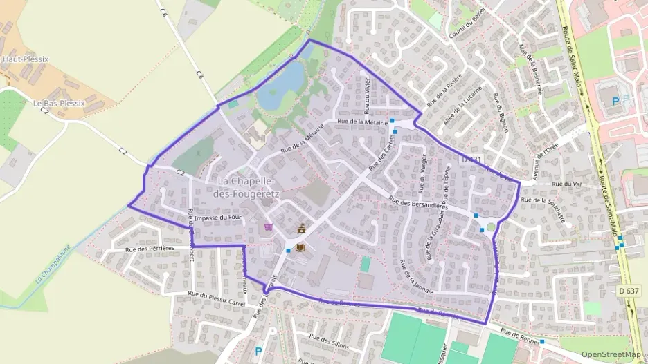 Appartement 63 m² trois pièces à vendre à La Chapelle-des-Fougeretz Appartement 63 m² trois pièces à vendre à La Chapelle-des-Fougeretz