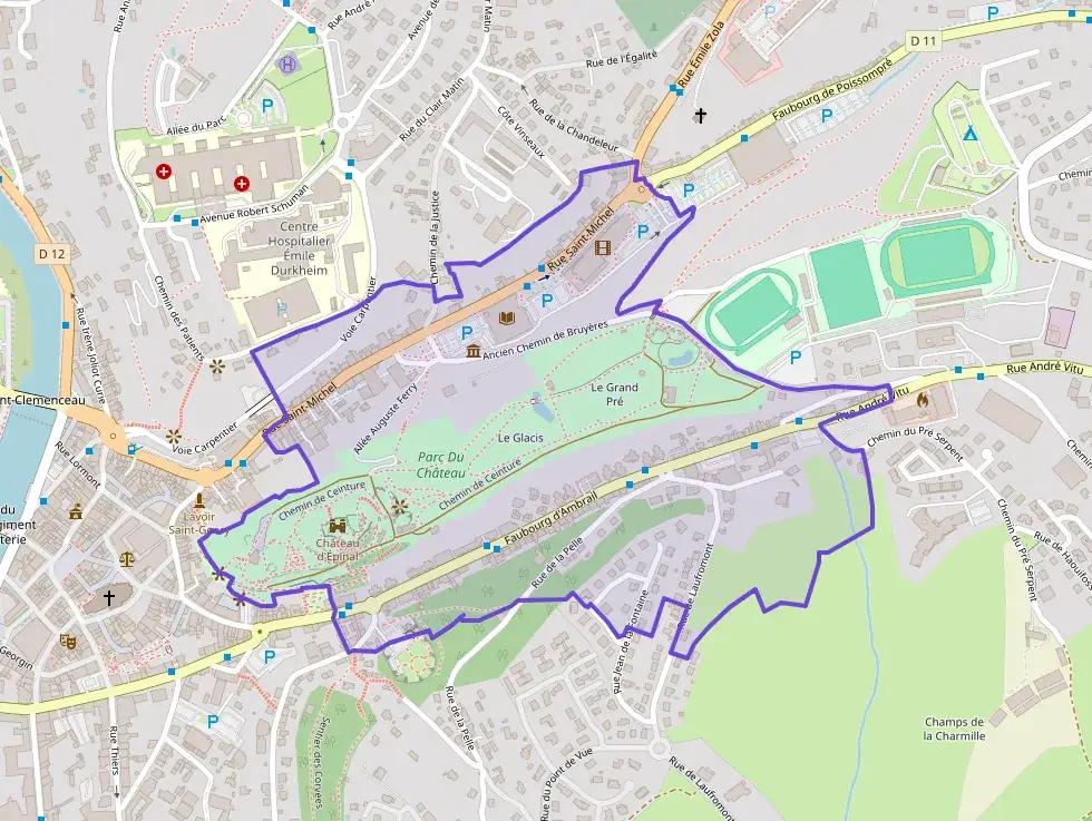 Appartement 45 m² trois pièces à vendre à Épinal