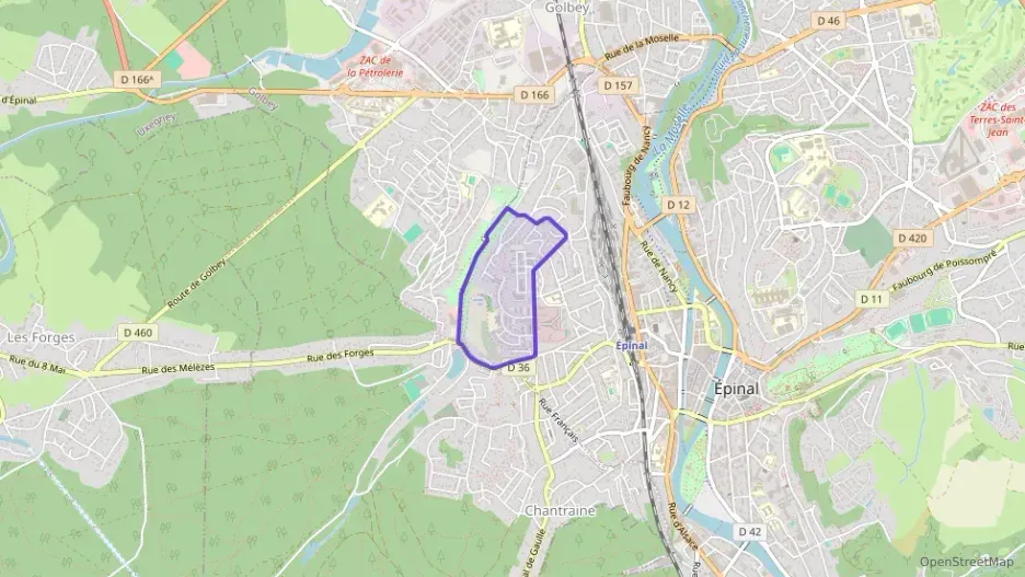 Appartement 45 m² deux pieces à vendre à Épinal