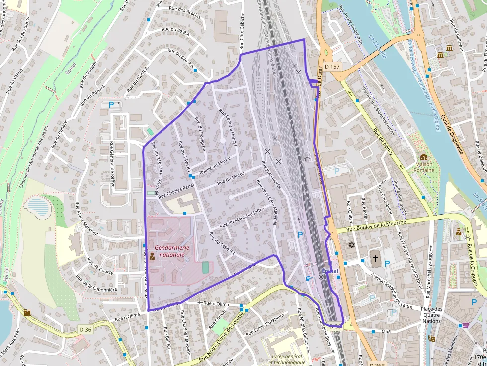 Appartement 78 m² quatre pièces à vendre à Épinal