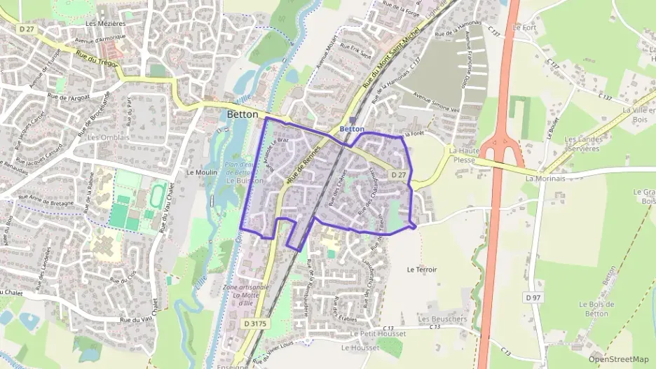 Appartement 44 m² deux pieces à vendre à Betton Appartement 44 m² deux pieces à vendre à Betton